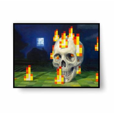 Imagem de Placa/Quadro Decorativo Pintura Mine 40X60Cm Ps 2Mm