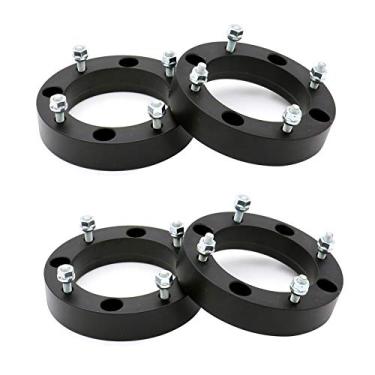 Imagem de Espaçadores de roda para quadriciclo HICKS 4 x 156 mm, 3,8 cm com parafusos de 12 x 1,5, adequado para Polaris Ranger 2013+, Polaris RZR XP 1000, 2015+ Polaris RZR, 4 peças