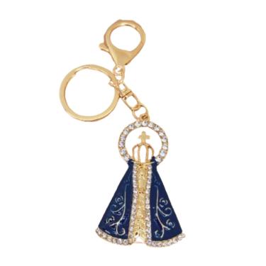 Imagem de Chaveiro Católico Aparecida Jorge Divino - Escolha seu Santo
