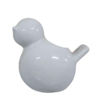 Imagem de Paliteiro Bird Linha Edu Guedes Branco Em Cerâmica Rojemac