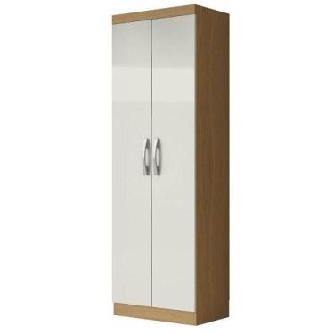 Imagem de Armário Multiuso 2 Portas 3 Prateleiras Maré Atacama Off White - ARAMO