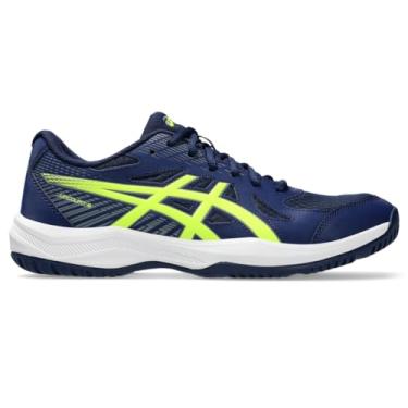 Imagem de ASICS Tênis de vôlei masculino Upcourt 6, Expansão azul/amarelo de segurança, 41