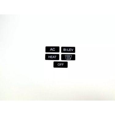 Imagem de Kit Adesivos Ar Condicionado Volkswagen Gol Parati Saveiro - SPTS