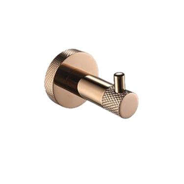 Imagem de Kit de acessórios para banheiro com suporte para toalhas, suporte de toalhas de aço inoxidável, suporte para banheiro, kit de acessórios para banheiro com gancho para roupão único (gancho para ro