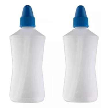 Imagem de Frasco Lavador Higienizador Para lavagem Nasal 250ml Para Crianças, Bebês e Adultos (Azul, 2)