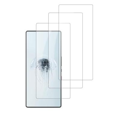 Imagem de NOUKAJU Protetor De Tela Para Redmagic 10 Pro/10 Pro Plus, Vidro Temperado Hd, Resistente A Arranhões, Red Magic [Pacote Com 3]