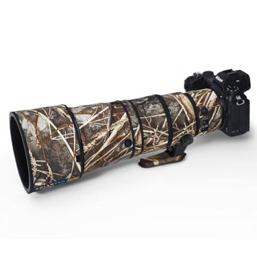 Imagem de ROLANPRO Casaco camuflado de lentes à prova d'água para Nikon Z 600 mm F6.3 VR S capa de chuva capa protetora para lente - #9d Grass impermeável