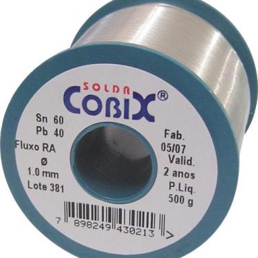 Imagem de Solda Cobix 60x40 1.0mm 500g