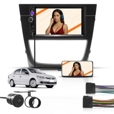 Imagem de Kit Central Multimidia 2 Din 7" Mp5 Bt Espelha Voyage G5