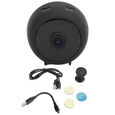 Imagem de Pequena câmera de segurança Stand ajustável Stand angular de aplicativo de controle Detecção de movimento 1080p Câmera de segurança sem fio WiFi para casa em casa