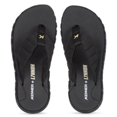 Imagem de Chinelo Kenner Megah L7 Lennon Preto - Masculino, 41, Preto