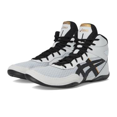 Imagem de ASICS Tênis de luta livre masculino Matflex 7, Concreto/Preto, 40