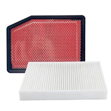 Imagem de BESTWELL4U Filtro de ar do motor da cabine Comb para Gmc Sierra 3500 Hd 6.6L V8 2025 2024 2023 2022 2021 2020 (exceto diesel)