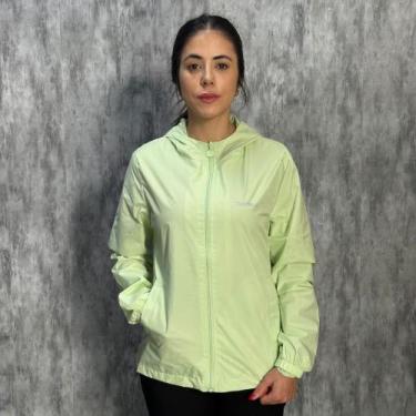 Imagem de Jaqueta Corta Vento Feminino Impermeável Blusa Corta-Vento Dry Fit Res