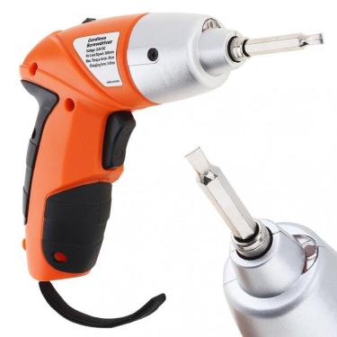 Imagem de Parafusadeira Chave De Fenda Eletrica Recarregavel Com 45 Peças Sem Fio Ferramentas