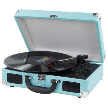Imagem de Toca-discos de vinil DIGITNOW sem fio Bluetooth de 3 velocidades