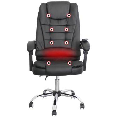 Imagem de Cadeira de Escritório Presidente Massagem e Aquecimento - Bivolt - Nag