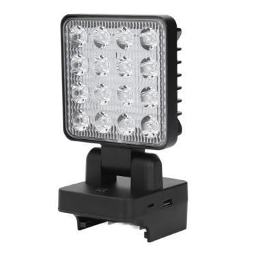 Imagem de Luocute Luz Sem Fio LED Light, 1500lm LED Recarregável Luz de Trabalho Com Carregamento USB A e Tipo C, Prova de água IP67 para Camping de Construção Ao Ar Livre