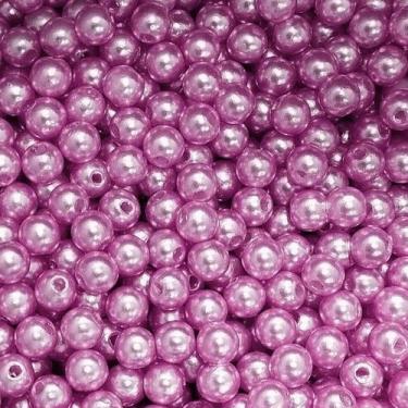 Imagem de PÉROLA DE ABS LISA Nº 06 20G PEROLA 6 MM - LADEIRA BIJUTERIAS, LILÁS P