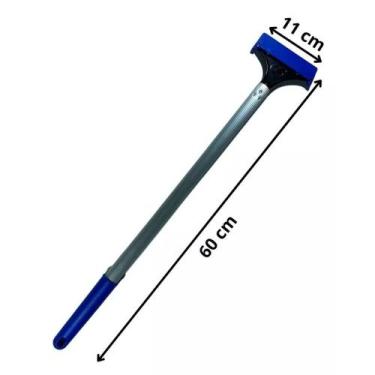 Imagem de RASPADOR PESADO COM CABO BRALIMPIA RM400 comprimento 60 cm, Raspador p