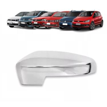 Imagem de Aplique Cromado Retrovisor com pisca Esquerdo Gol  Saveiro  Voyage G6,