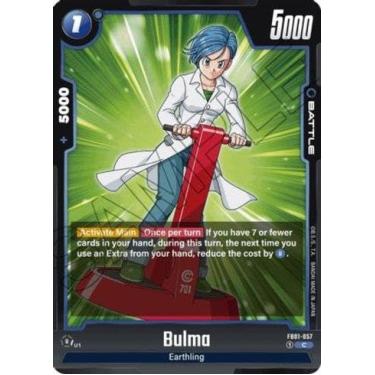 Imagem de Carta Dragon Ball TCG - Bulma (Awakened Pulse) - Comum