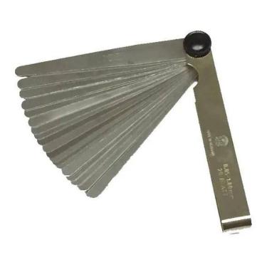 Imagem de 2X Calibre Valvula Folga De 0,05Mm A 1Mm 20 Lâminas