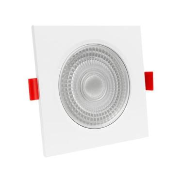 Imagem de Spot Led Embutir 7w Quadrado 6500k Branco Frio Avant - Iluminação Clar