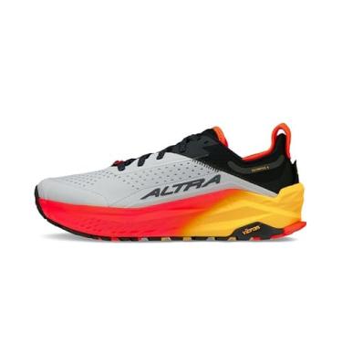 Imagem de ALTRA Olympus 6 Trail Tênis de corrida masculino, Cinza/vermelho, 38