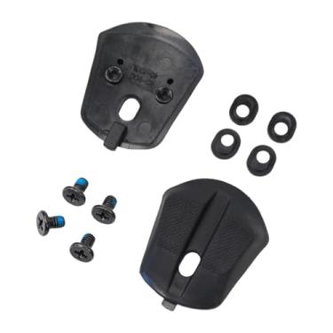 Imagem de menolana 2 peças de protetores de calcanhar para sapatos de ciclismo antiderrapantes, peças de montagem de reparo, parafusos e juntas de substituição para, Style B