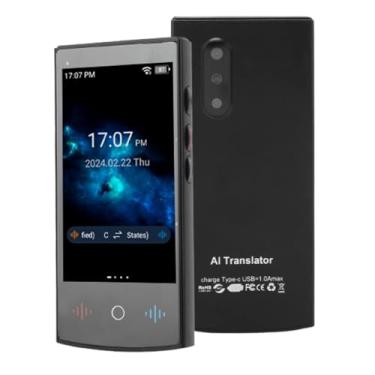 Imagem de EBTOOLS Dispositivo Tradutor De Idiomas, 160 Idiomas Online, 17 Offline, Tradução De Fotos, Gravação Para Tradução De Texto, Câmera De 5 Mp, Wi-Fi, Chatgpt, 16 Gb, Para Negócios