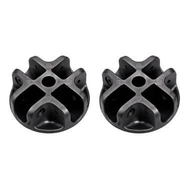 Imagem de Peças de reposição para suporte central de teto de 4 vias para gazebo, conector de dossel para barraca de gazebo, 2 peças