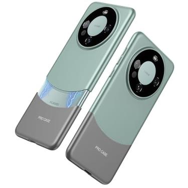 Imagem de JIAONASHIJIA Adequado para Huawei Mate 60 Pro - Protetor de lente de câmera ultra fino - Design exclusivo de conexão magnética - 360 Pro ° Proteção contra quedas - Ajuste fino - Estilo minimalista