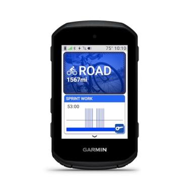 Imagem de Garmin Edge 550, computador de ciclismo compacto com GPS, tela colorida vívida, mapeamento específico para bicicleta, treinamento avançado e informações de desempenho
