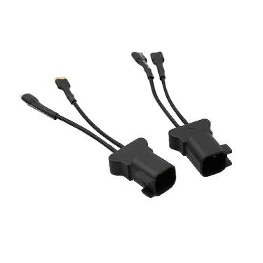 Imagem de Edinstry Adaptador de buzina para carro, 2 peças, chicote de cablagem, soquete para Ford Mondeo Focus Fiesta Cruze
