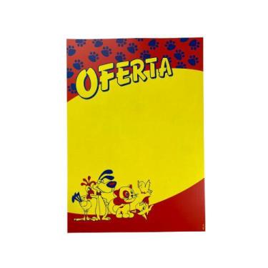 Imagem de Cartaz de Oferta Pet 29,7x42cm Papel Duplex 100 unidades - Casa Do Car
