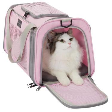 Imagem de Cat Carrier Petsfit Airline aprovada para gatos pequenos e médios