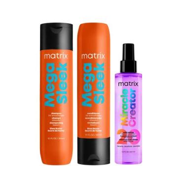 Imagem de Conjunto de cuidados com o cabelo MATRIX Mega Sleek Shampoo e Condicio