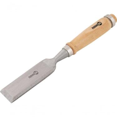 Imagem de Formão Chanfrado 3-8 Aço Carbono Cabo Madeira - Nove54