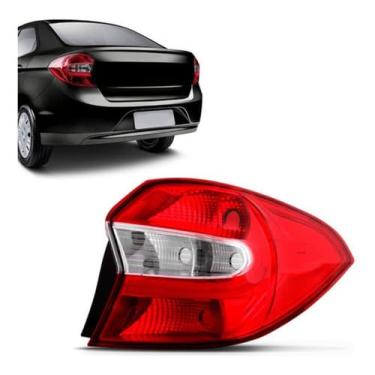 Imagem de Lanterna Traseira Automotiva Compatível Com Ka 2015 2018 Sedan Lado Direito Substituição Instalação Fácil Ajuste Perfeito Durável