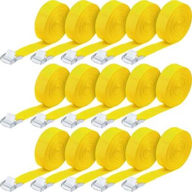 Imagem de Alças de amarração Riakrum, pacote com 15 caiaques ajustáveis, amarraç