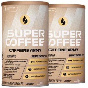 Imagem de Kit 2x SuperCoffee 3.0 Beijinho 380g - Caffeine Army