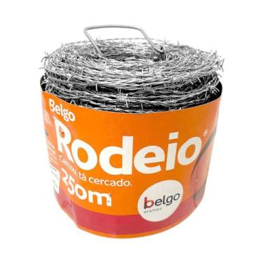 Imagem de Arame para Cerca Farpado 1,6 mm Rolo 250 m Rodeio - BELGO