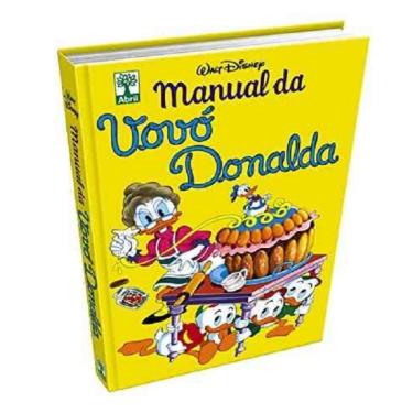 Imagem de Manual da Vovó Donalda Walt Disney Edição de Colecionador Editora Abril Reprodução da Edição Original de 1977 Capa Dura
