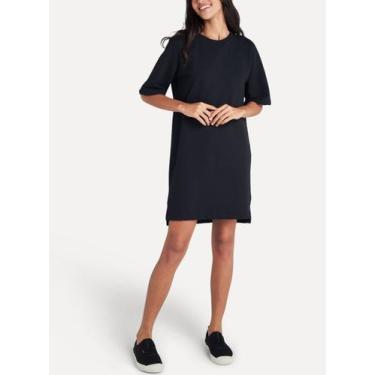 Imagem de Vestido Curto Simples Reserva 64766 Moletom T.P/GG, G, 040, Preto