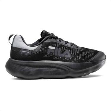 Imagem de Tênis Fila Maxxi Lite Masculino, 43, Preto, Grafite