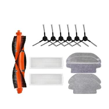 Imagem de Compatible With XMI Mi Robot Vacuum-Mop Pro STYTJ02YM Viomi V2 V3 SE Conga 3490 3690 Accessories Main Side Brush Hepa Filter Mop Parts(Blue)