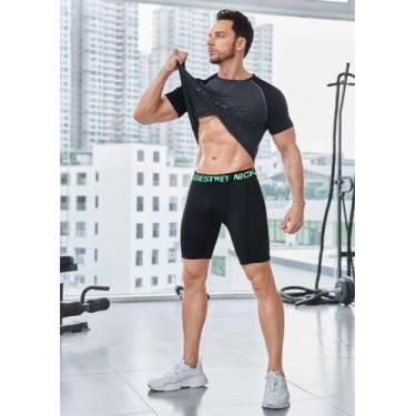 Imagem de Short Bermuda Térmica De Compressão Fitness Academia Musculação Treino