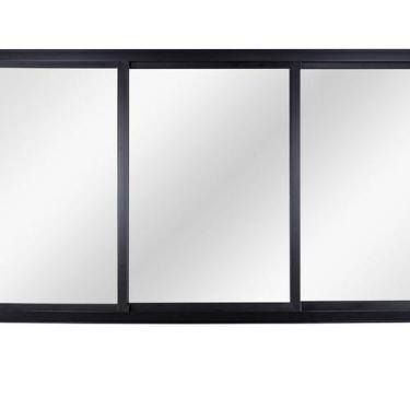 Imagem de Janela Correr 3 Folhas Móveis sem Grade com Vidro Liso 120 X 120cm Top