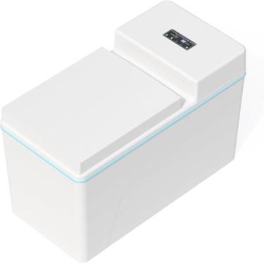 Imagem de Banheiro de compostagem, vasos sanitários sem água adequados para pequenas casas, vans, barcos, com placa de aquecimento, mistura elétrica, separação de urina e exaustor